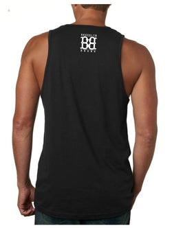 Image of Brooklyn Script Men”s Black Tank Top