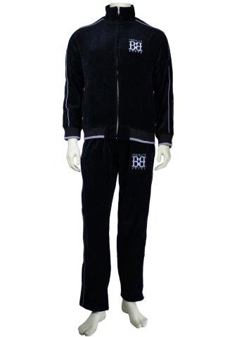 Brooklyn Brand Sweatsuit Velour Zippered Jacket and Pants Pocket