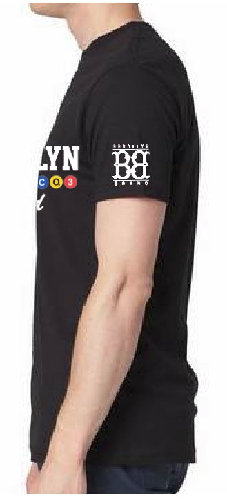 Brooklyn Bound -BB men’s Black T-Shirt  5 Color Print