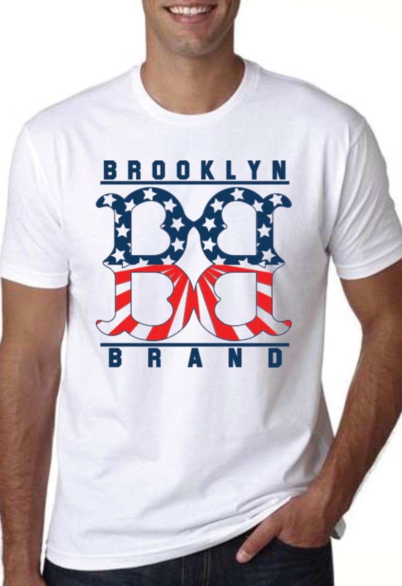 BB 4th of July Men’s White Tee