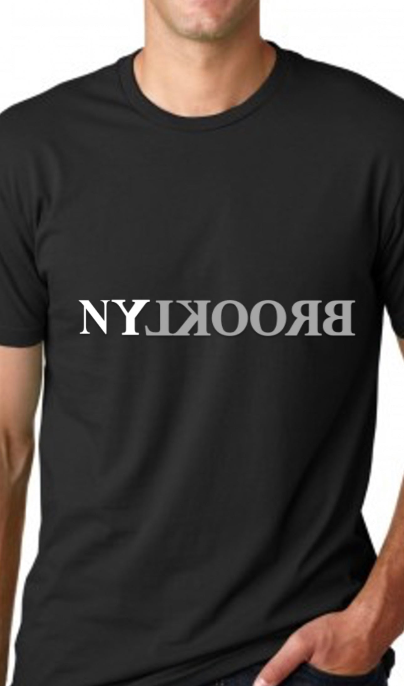 Backwards Brooklyn Men”s Tee