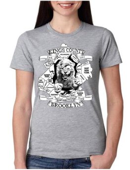 Kings County Lion Womens Tee